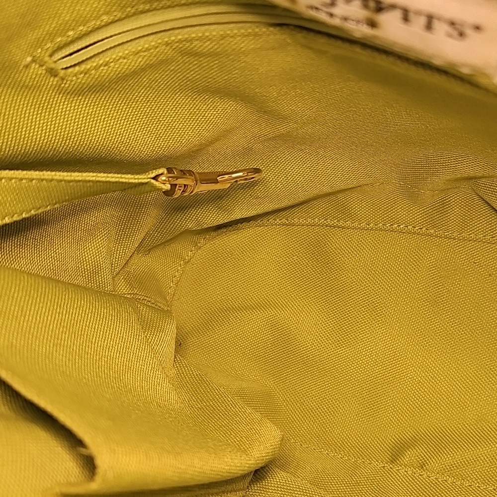Eric Javits New York woven straw leather trim bag - Picture 10 of 10